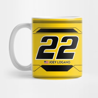 Joey Logano #22 2023 NASCAR Design Mug